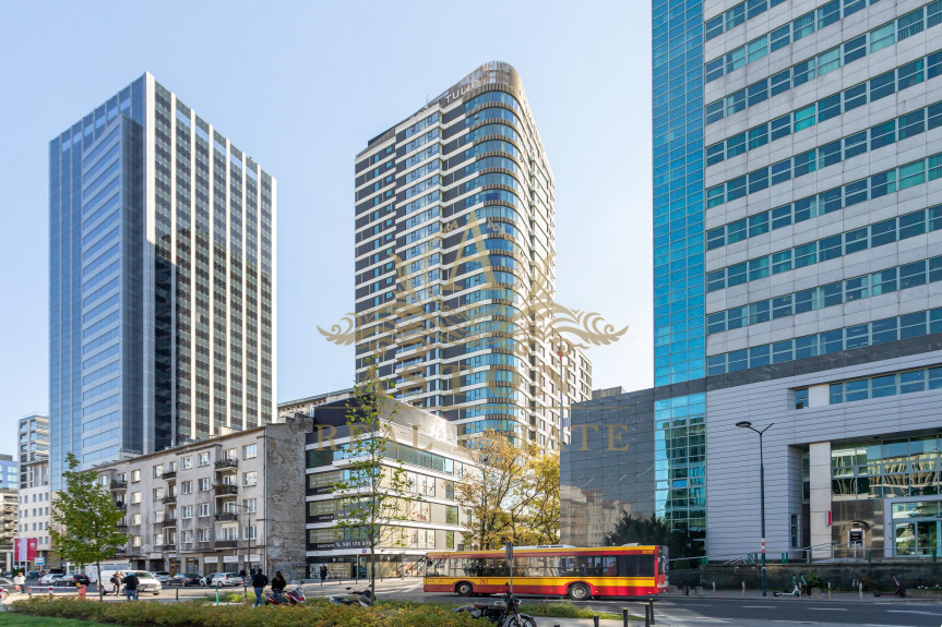 Warszawa, Śródmieście, Grzybowska, Luksusowy apartament z 3 sypialniami Unique Tower