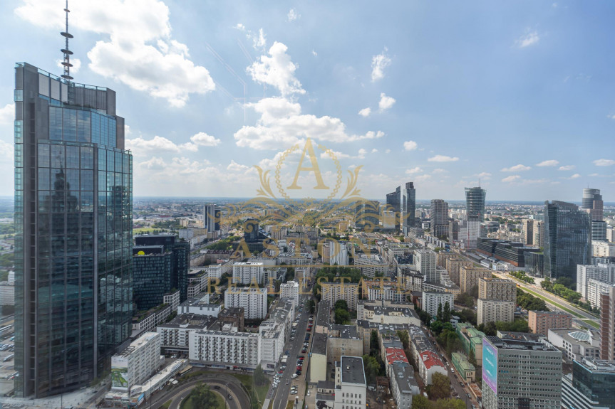 Warszawa, Śródmieście, Złota, Spectacular apartment on 42nd floor on Złota 44