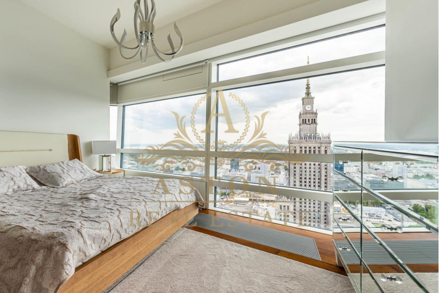 Warszawa, Śródmieście, Złota, Exquisite apartment on 39th floor on Złota 44