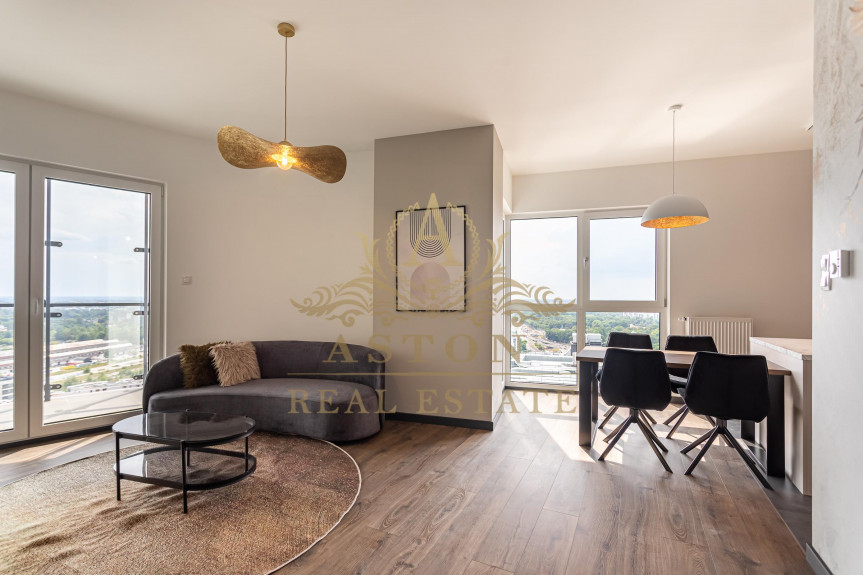Warszawa, Wola, Marcina Kasprzaka, Modern 3-bedroom furnished apartment with a view